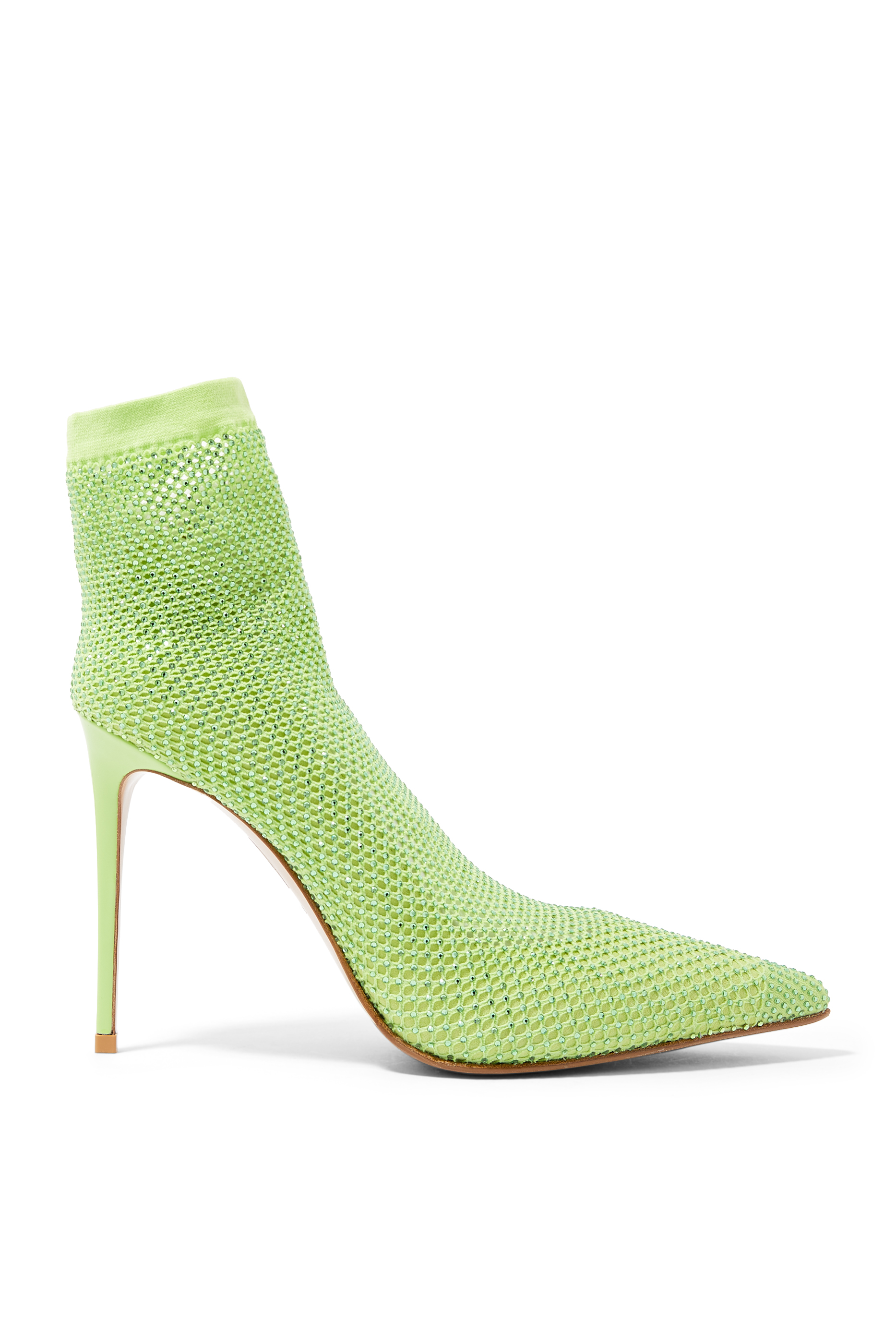 Lime green sale sock boots